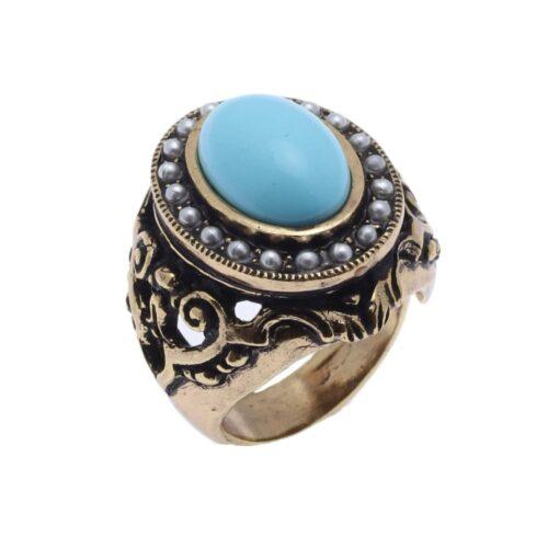 Anello di turchese - immagine 2