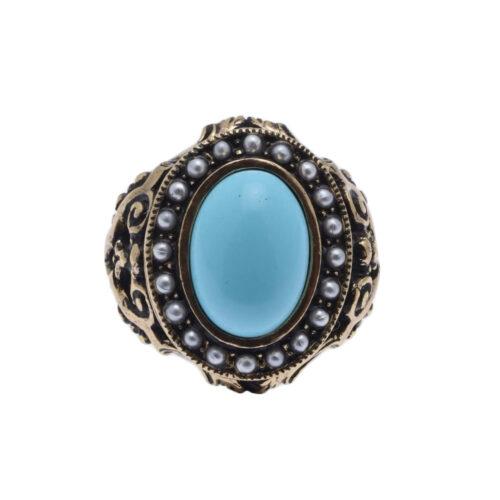 Anello di turchese - immagine 3