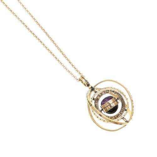 Collana sfera armillare - immagine 1