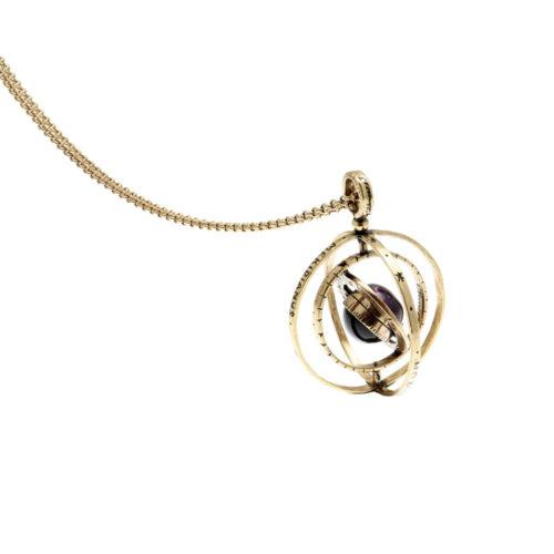 Collana sfera armillare - immagine 4