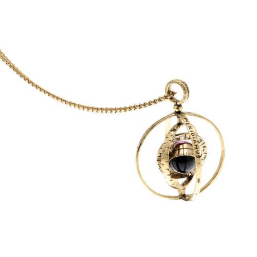 Collana sfera armillare - immagine 5