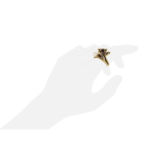 Anello Farfalla e Perla - immagine 2