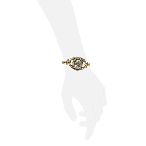 Bracciale Moneta d'argento - immagine 2