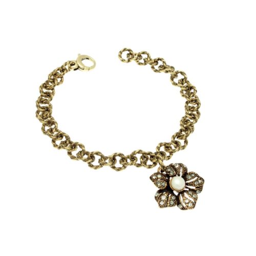 Bracciale con Fiore pendente - immagine 1
