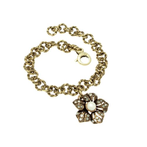 Bracciale con Fiore pendente - immagine 2