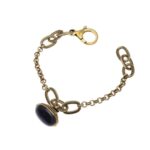 Bracciale fatto a mano con pendente in onice