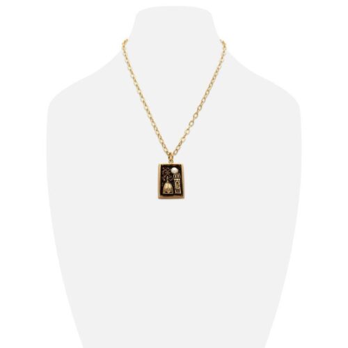 Collana Quadretto Luna Piena - immagine 2