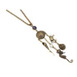Collana di bigiotteria Made in Italy con perla