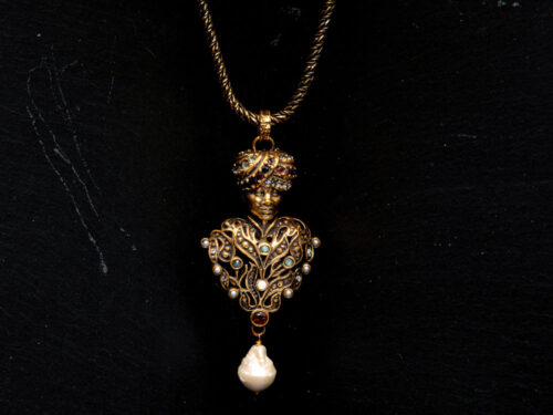 Collana il Moro con perla - immagine 2