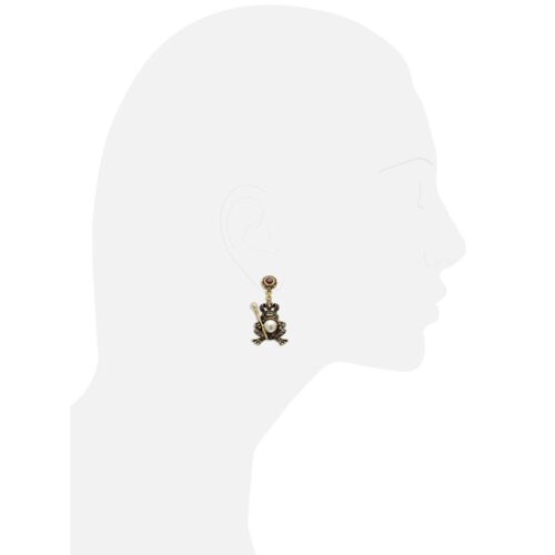 Orecchini Rane con Scettro - immagine 2