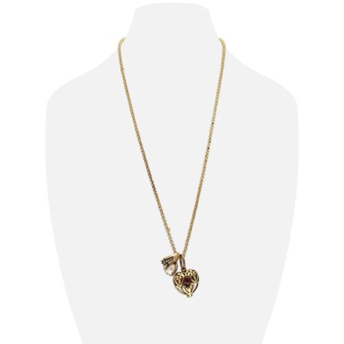 Collana Cuore Rubino - immagine 2