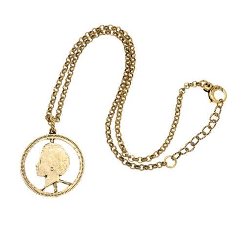 Collana con Moneta Traforata - immagine 2