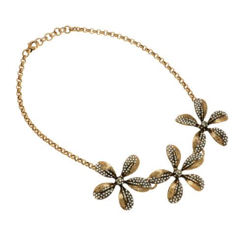 Collana con Fiori Preziosi - immagine 2