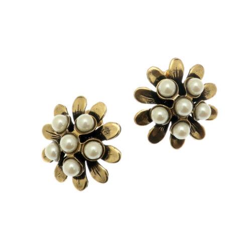 Orecchini con Fiore - immagine 2