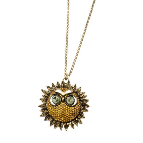 Collana Gufo Girasole - immagine 2