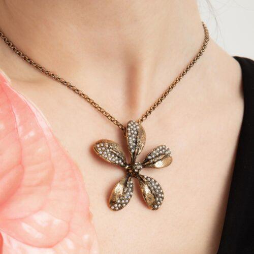 Collana con Fiore - immagine 5