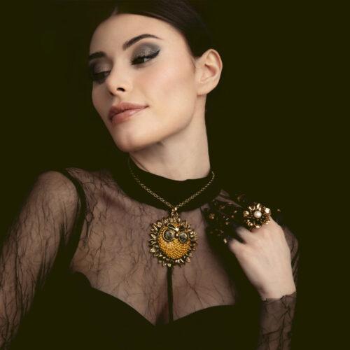 Collana Gufo Girasole - immagine 5