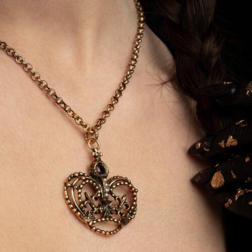 Collana con Cuore Traforato - immagine 4