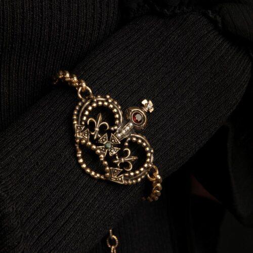 Bracciale con Cuore Traforato - immagine 4