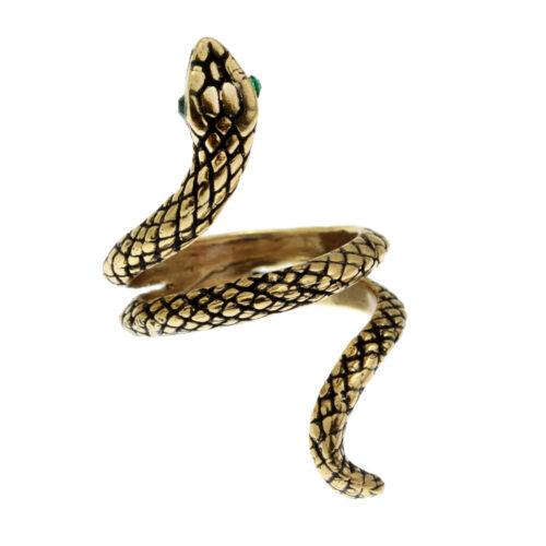 Anello Serpente Smeraldo - immagine 2