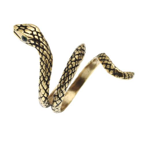 Anello Serpente Smeraldo - immagine 3
