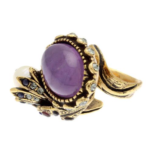 Anello Classico Ametista - immagine 7