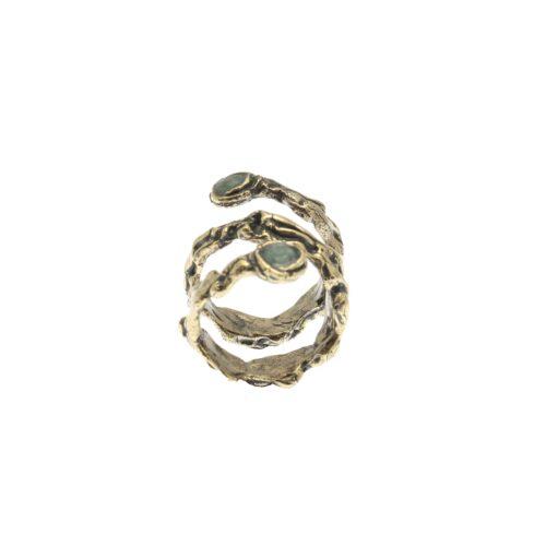 Anello Spirale Zaffiro - immagine 4