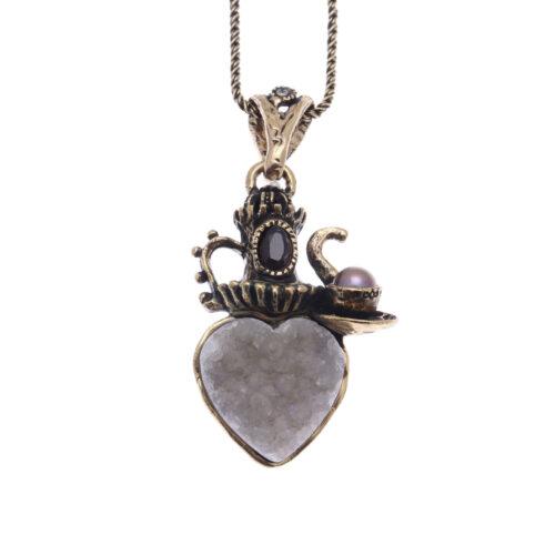 Collana Cuore e Teiera - immagine 2