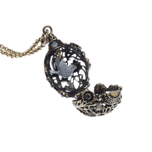 Collana Uovo Pasquale con Colomba - immagine 2