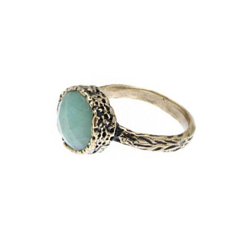 Anello Smeraldo Semplice - immagine 2