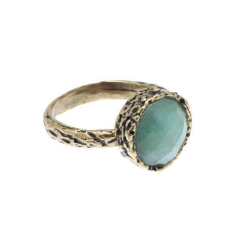 Anello Smeraldo Semplice - immagine 3