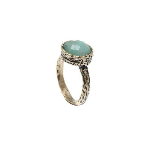 Anello Smeraldo Semplice - immagine 1