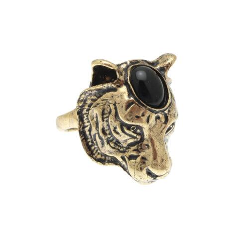 Anello Leone con Onice - immagine 1