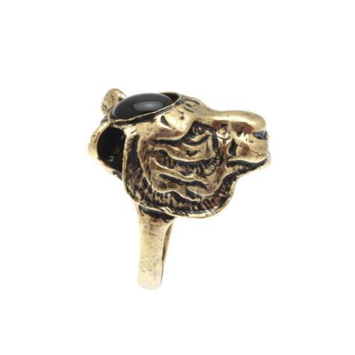 Anello Leone con Onice - immagine 2