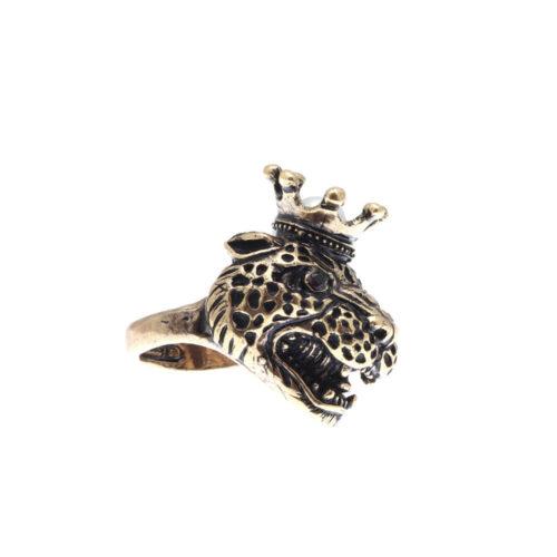 Anello Giaguaro con Corona - immagine 2