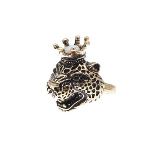 Anello Giaguaro con Corona - immagine 3