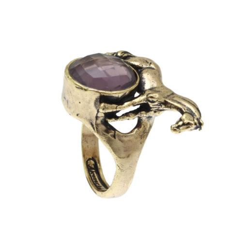 Anello Ametista con Cavallo - immagine 4