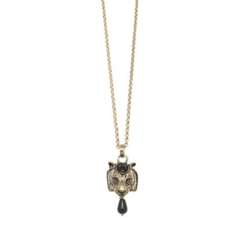 Collana Leone con Onice - immagine 2
