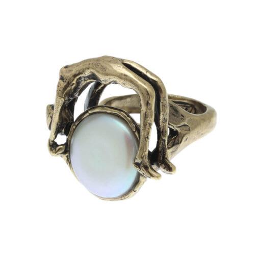 Anello Yoga con Perla - immagine 2