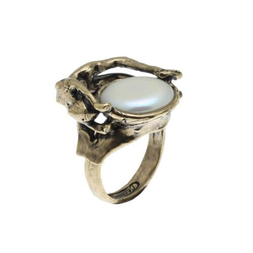 Anello Yoga con Perla - immagine 4