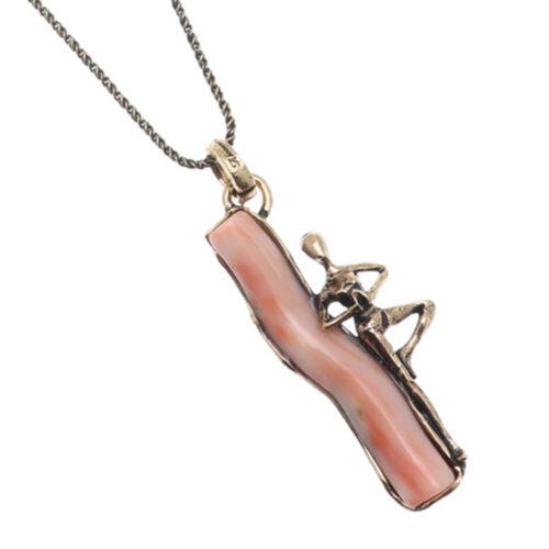 Collana Yoga con Corallo