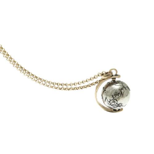 Collana Mappamondo in Metallo - immagine 3