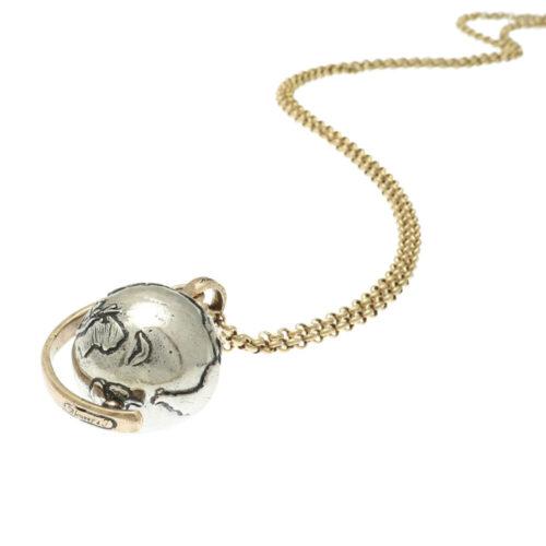Collana Mappamondo in Metallo - immagine 6