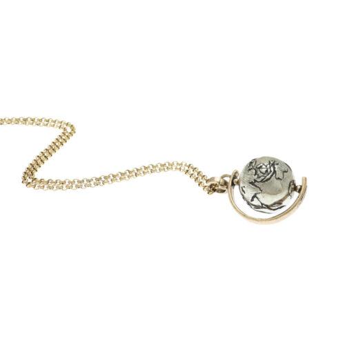 Collana Mappamondo in Metallo - immagine 5