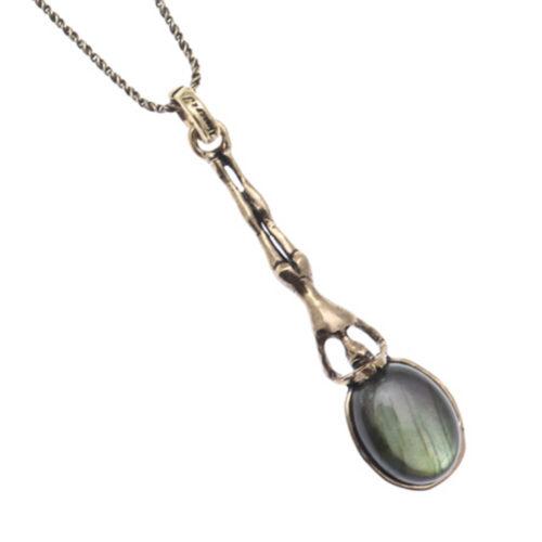 Collana Yoga con Labradorite