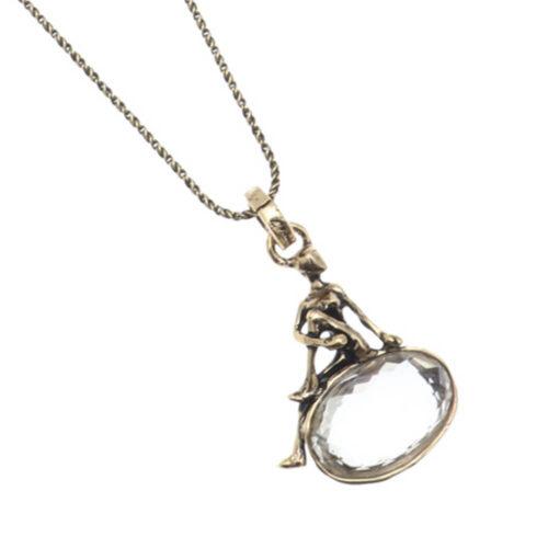 Collana Yoga con Cristallo di Rocca - immagine 1