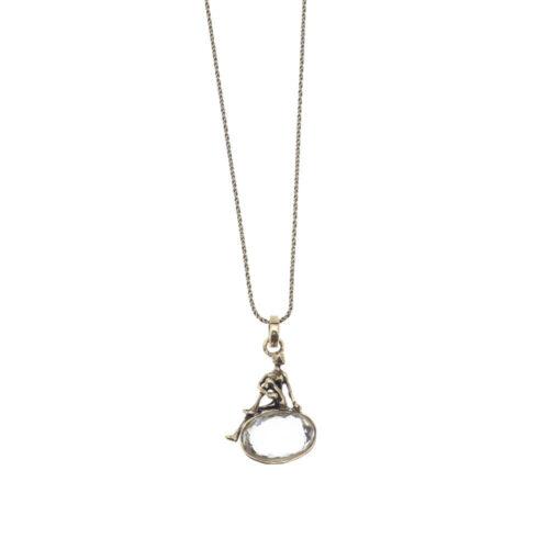 Collana Yoga con Cristallo di Rocca - immagine 2