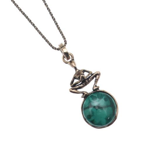 Collana Yoga con  Malachite - immagine 1