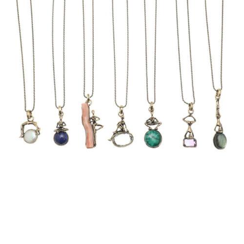 Collana Yoga con  Malachite - immagine 4