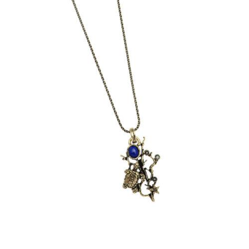 Collana Barriera Corallina con Lapis - immagine 2